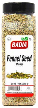 Fennel Seed Whole 6/14oz
